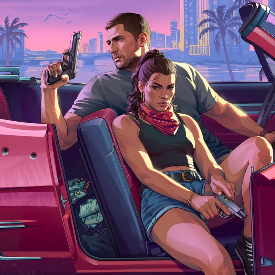 Jason and Lucia in Grand Theft Auto VI